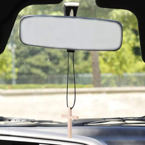 Cruz de coche para espejo retrovisor que no se decolora con el sol 7