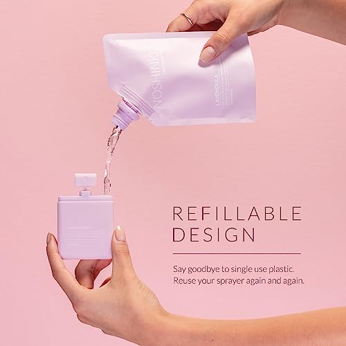 Noshinku Pocket Hand Sanitizer | Bundle (Lavender Refillable (3-Pack) #TOP1