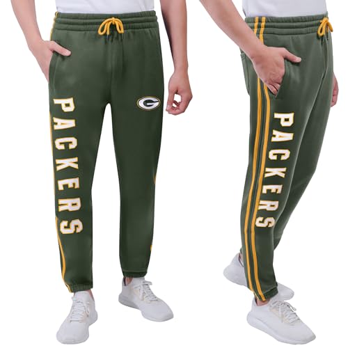 Ultra Game Adults NFL Premium Quality Active Super Soft Fleece Jogger Pants…