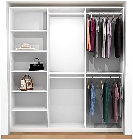 EZ Fit Closet Systems 75" W x 93 H Naples