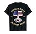 Japanese American Flag Half USA Japan Root Proud Women Kids Men T-Shirt