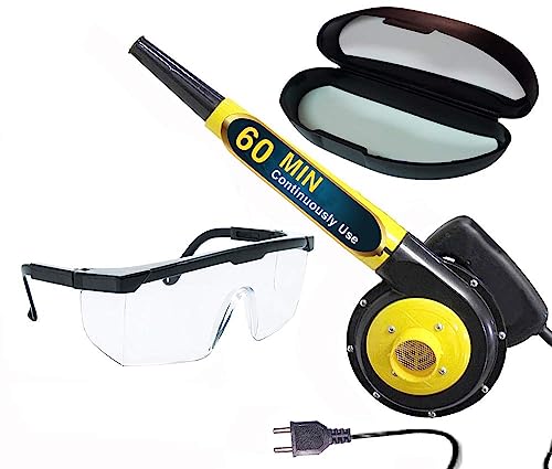 Image of Elmico 700W Variable Speed Heavy Duty Air Blower /ac Cleaner /ac Cleaning /ac Cleaner Pump machine /100% Copper Armature /Lead /Guaranteed Motor Continuously 60 min use (Made in India) with Free Goggles