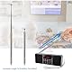 Bingfu FM UKW Tragbare Radio Antenne Ersatz 7-Sections 74cm Teleskopantenne 2 Kit Kompatibel mit TV ATSC DVB-T DVB-T2 Tragbarem Innenradio Bluetooth-Stereoempfänger AV-Audio Vedio-Heimkinoempfänger