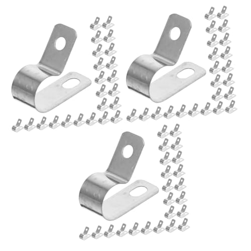 ARTIBETTER 150 Pcs Wire Clamp Cable Clamp Fixing Hose Clamp Kit Cable Fixing Clamp Practical Cord Clips Wire Management Electrical Cord Clips Cord Clamps Cable Clamps Small Wire Clips