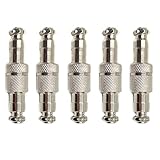 5Pcs 4Pins Aviation Connector, GX12 Waterproof Female/Male Wire Panel Docking Connector for Power Chassis Metal Fittings (4Pins)