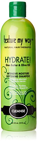 Texture My Way Hydrate Intensive Moisture Softening Shampoo, 12 Ounce