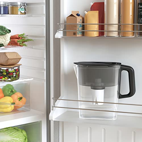 AQUAPHOR Water Filter Pitcher Compact 5 Cup with 1 x B15 Filter - Black