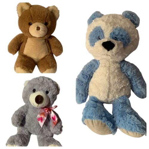 Weighted stuffed animal, teddy bears plush with 5 lbs, washable plush