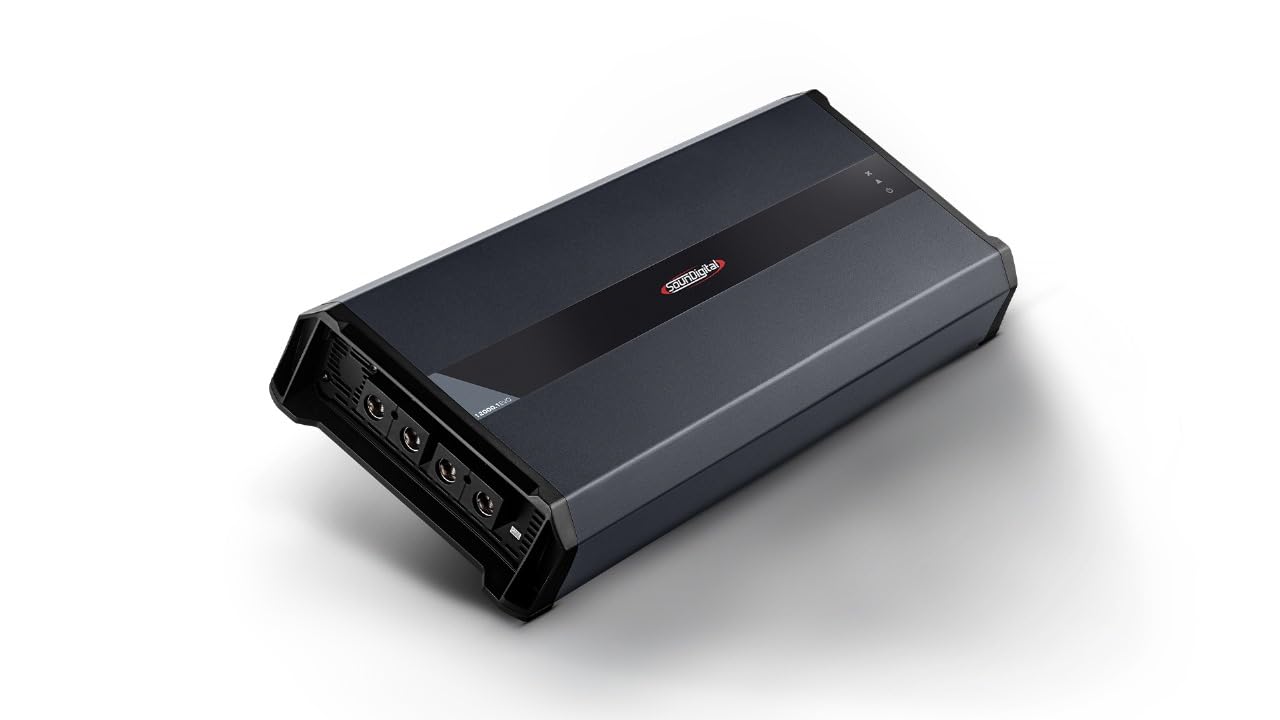 SounDigital カー&バイクアンプ、12000ワットRMS、1オーム、1