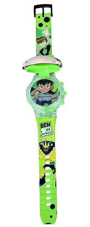 Image of Acnos Kids Edition Digital Watch - Spiderman, Captain America, Ironman, Ben10, Hulk - Disco LED Musical Watch for Boys and Girls