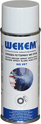 wekem blanca grasa spray con PTFE 400 ml Cover