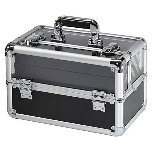 T.Z. Case International Compact Beauty Case, Silver, 14-1/2 X 8-1/4 X 9-1/4, 9 Pound