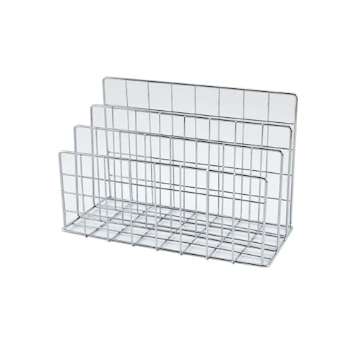 3-warstwowy metalowy uchwyt na dokumenty z siatki nizer Slish stojak na czasopisma, dokumenty i żelazny design Boo do domowego biura Sto