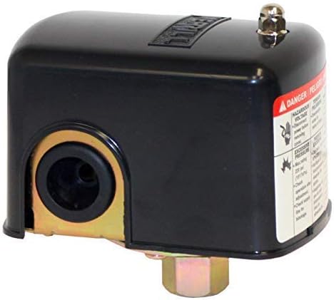 Merrill MPS4060 Water Well Pressure Control & Air-Pump Pressure Switch, 40-60 PSI Pressure Setting, NEMA 1, Adjustable Differential,1/4" Female NPT