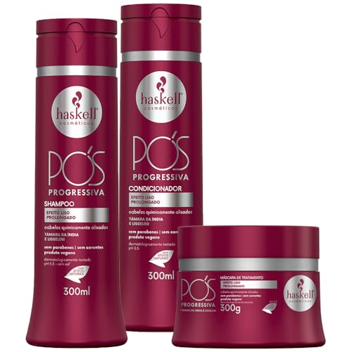 Kit Haskell Pós-Progressiva Tratamento (3 Produtos)