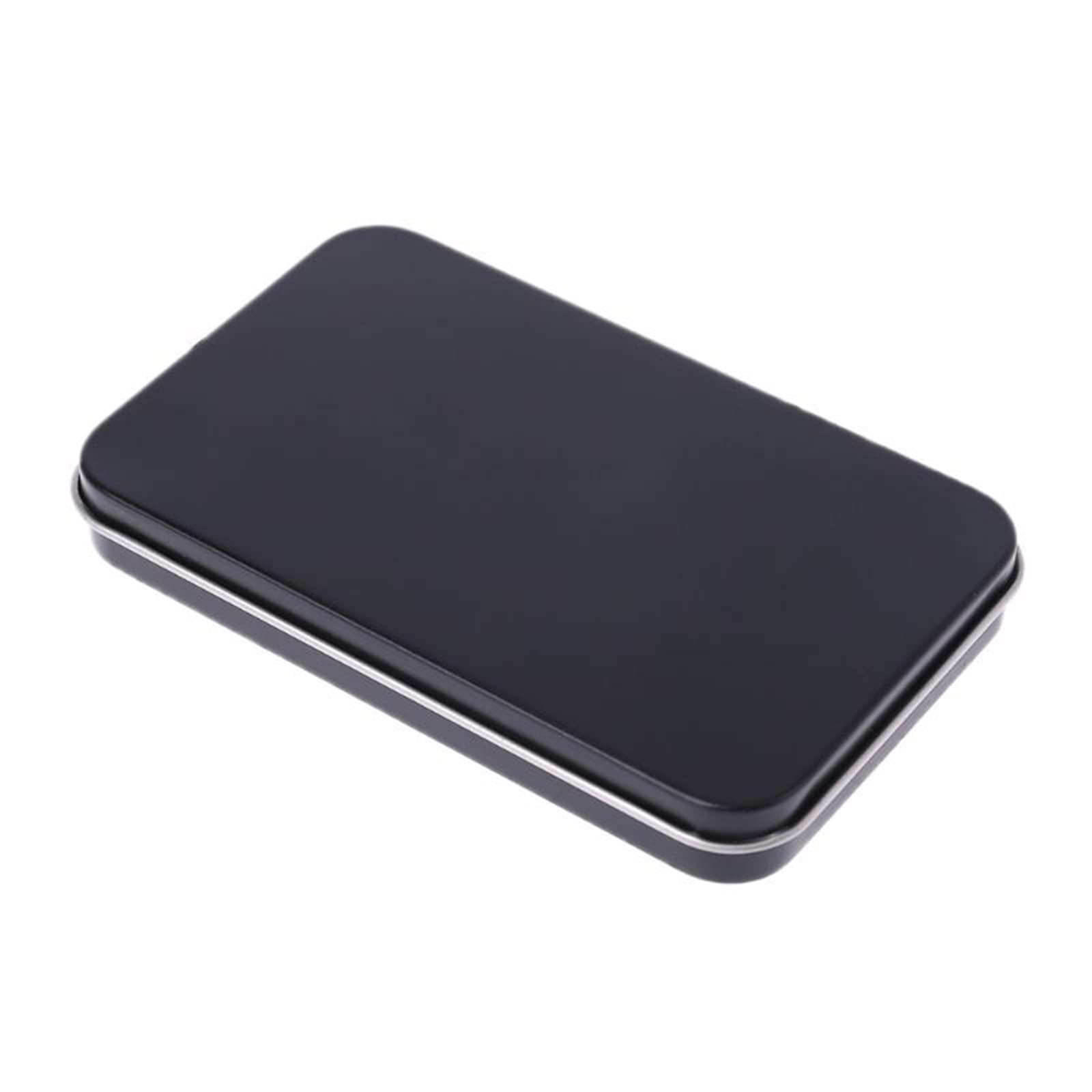 Coffret cadeau noir en métal et boîte de rangement pour maquillage créatif