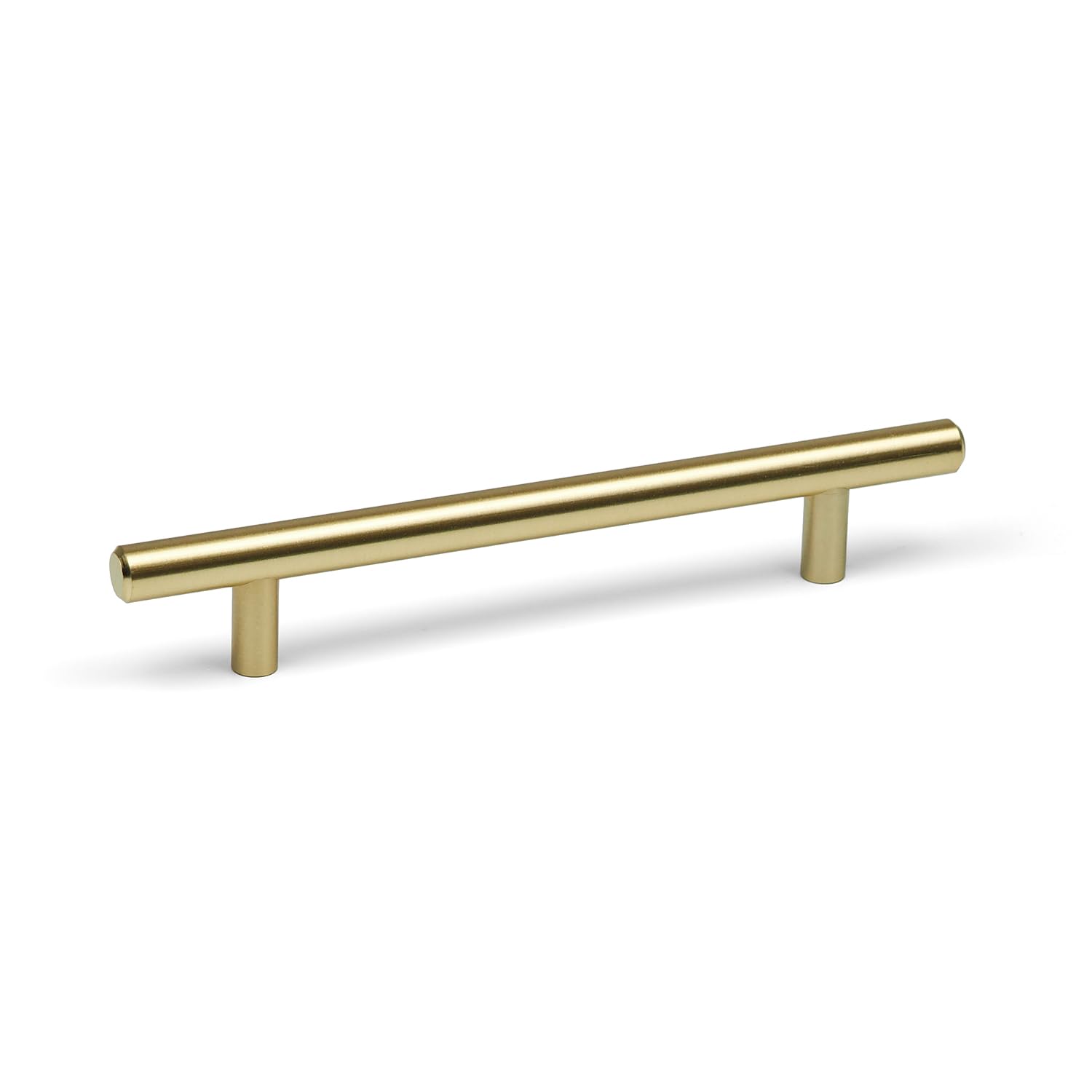 Handle & Home 128mm Brushed Brass Bar Handle Cabinet Handle Drawer Cupboard Hardware