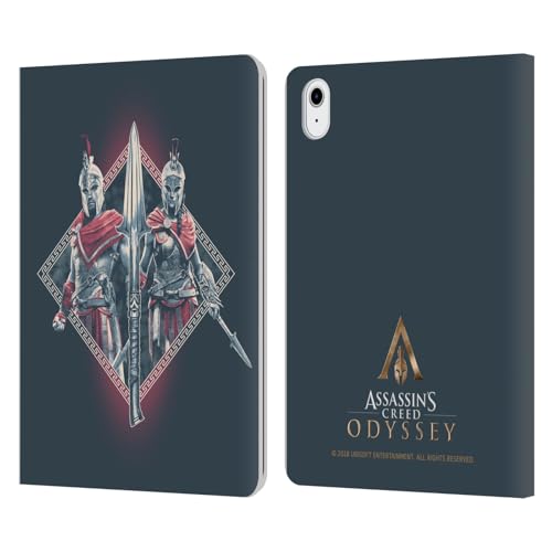 Housse Cuir Assassin's Creed iPad Air 2020 Étui Portefeuille aux Finitions Premium