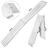 06059 Stahl Paar Auffahrrampe 180cm 400kg klappbar Laderampe Auffahrschiene - 3