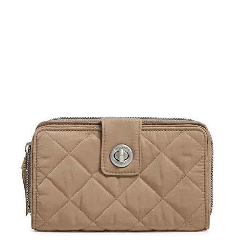 Image of Vera Bradley Women's Performance Twill Turnlock Wallet With RFID Protection