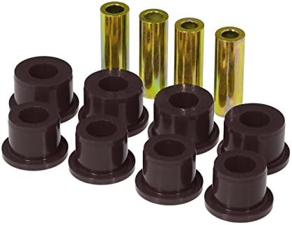 Prothane Leaf Spring Bushing Kit, Front, Polyurethane/Steel, Red/Zinc Oxide, GM Fullsize Truck/Van 1999-2009