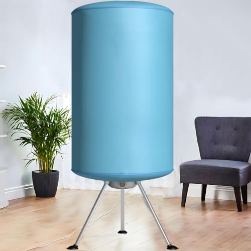 Miniatura 5 de Bakaji Secadora Eléctrica De Globo, Secador De Ropa De Aire Caliente, Potencia 900 W Con Temporizador De 180 Min Y Doble Ventilación, Tamaño 150 X 65 Cm