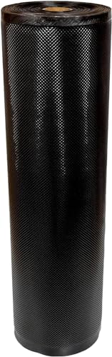 MJ Commercial-Grade Vacuum Sealer Roll for Food Storage, Sous Vide | 50-Foot Roll (All Black, 11" x 50' 5 Mil Roll)