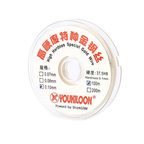 JOYKK Filo Metallico 0.1mm ad Alta durezza per