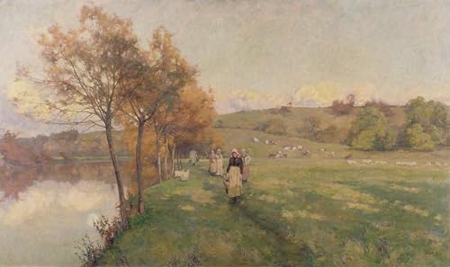Moderne art murale impression de la prairie d'Alfred Parsons