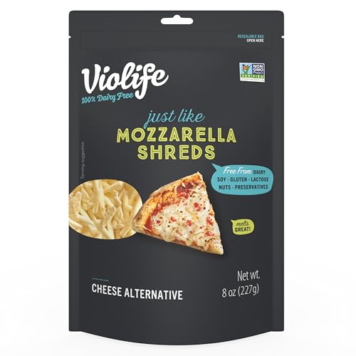 VIOLIFE Just Like Mozzarella Shreds, 8 OZ