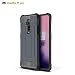 Produktbild OnePlus 7T Pro Hülle, TPU + PC Iron Armor stoßfest Design, Full Body Dual Layer Rugged Cover für OnePlus 7T Pro Case, Navy