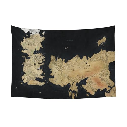Fortiaboott Game Of Thrones - TV Show - Póster de pared para salón, dormitorio, tapiz, decoración de pared, tamaño 28 x 40 pulgadas, arte decorativo sin marco, regalo de tela de pared (70 x 100 cm)