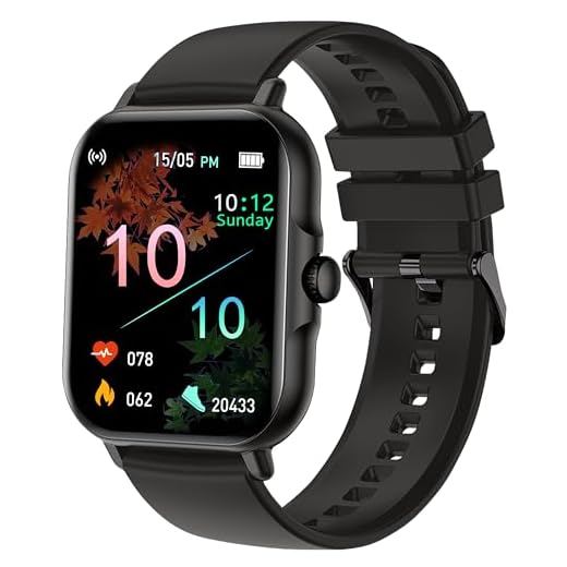 AZTTKIA Montre Connectée Femme Homme, 1.83" Smartwatch avec Fonction D'appel et Podometre Chronomètre Cardiofrequencemetre Moniteur de Sommeil, Etanche IP56 Smart Watch pour Android iOS