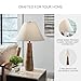 Signature Design by Ashley Danset Casual Contemporary UL Listed Table Lamp with Empire Hardback Fabric Shade and 3-Way Switch, Wood, 30.13