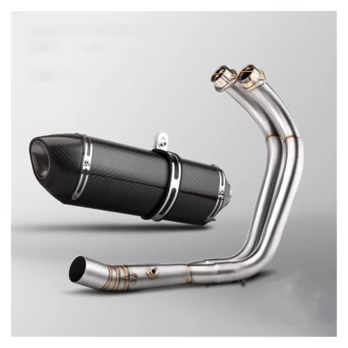 Tuyau d'échappement carbone R77 pour MT07 afin d'optimiser le flux des gaz