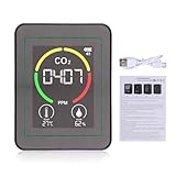 [Applications polyvalentes] Idéal pour les salles d'étude, les studios de yoga, les bureaux, les maisons, les gymnases et les voitures, ce moniteur de qualité de l'air vous aide à suivre les conditions environnementales en temps réel.il est parfait pour ceux qui cherchent à améliorer la qualité de l’air intérieur et à garantir un espace de vie plus sain avec une continue.