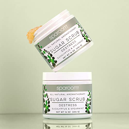 Sparoom S04258 All Natural Aromatherapy Shea Butter And Raw Sugar Hydrating And Exfoliating Body Scrub thumb #1