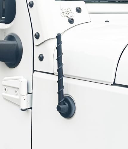 Image of 7-inch Ford Bronco Short Antenna, Fits for Ford Bronco Full Size and Sport All Models 2021 2022 2023 2024 2025 2026, 7 Inch Spiral Radio Antenna for Bronco Accessories 2021-2026