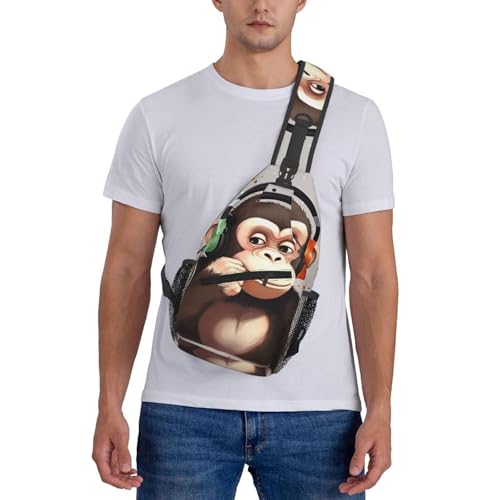 Bolso Hombre Cross Chest Bandolera Para Senderismo miniatura 7
