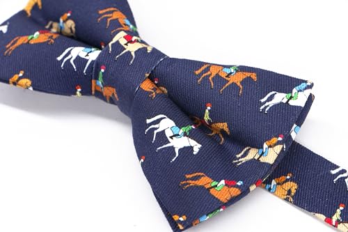 Image of OCIA Cute Pattern Pre-tied Bow Tie Adjustable Bowties for Adult & Children