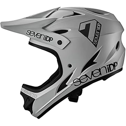 7iDP M1 Full Face Cycling Helmet - Grey 57-58cm Cover