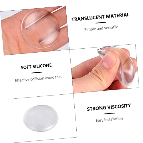 Operitacx 18 Peças Protetor De Parede De Porta Protetor De Parede Batentes De Maçaneta De Porta De C