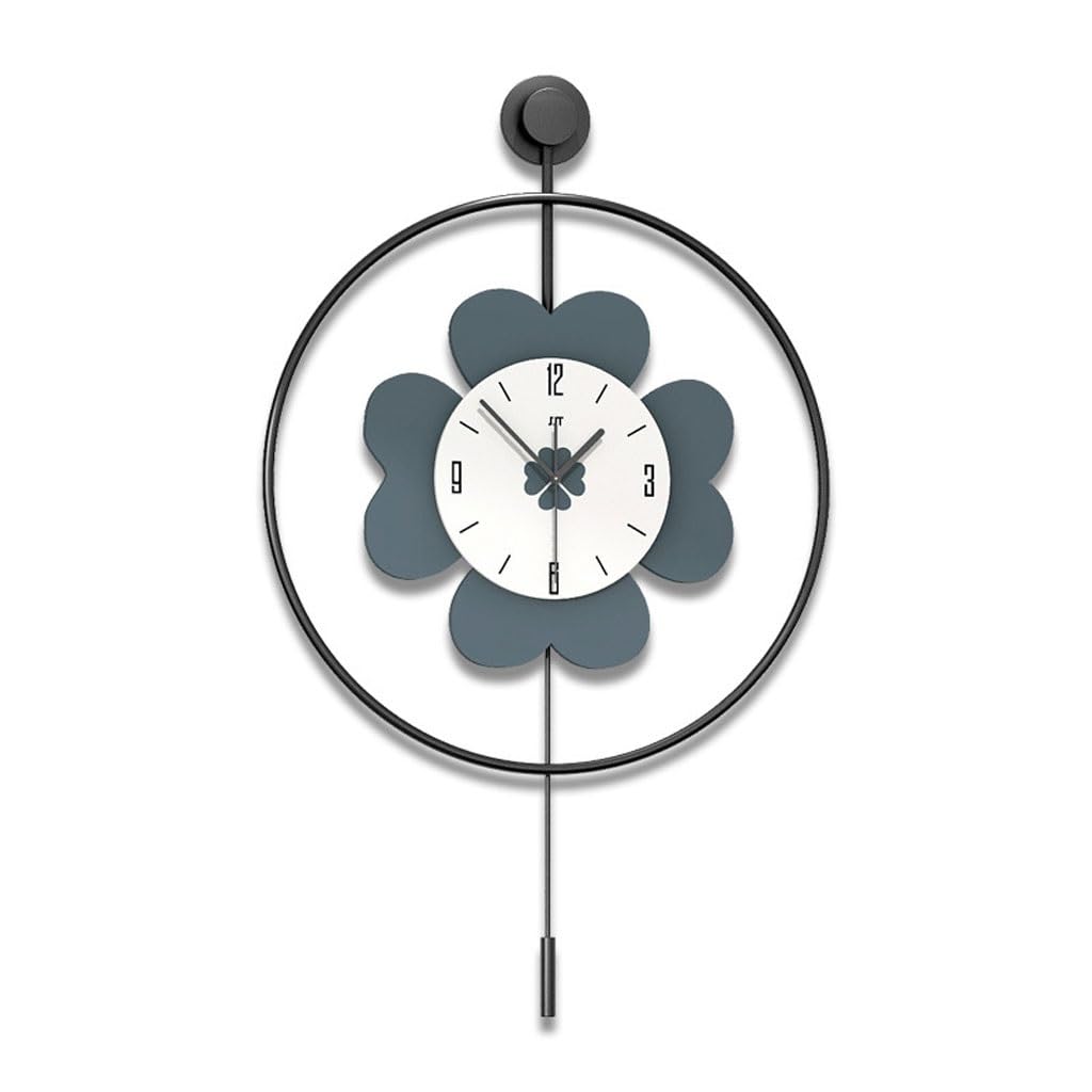 Horloge murale tendance minimaliste et grand cadran de salon moderne
