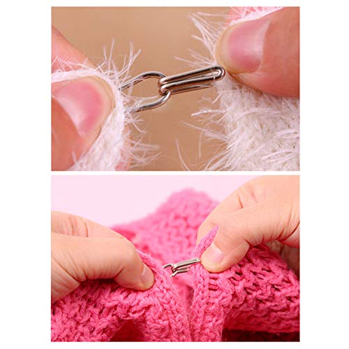 ABOOFAN 200 Pares de Costura Ganchos E Olhos Sutiã Invisível Fivelas de Botão Casaco Jaqueta Botões