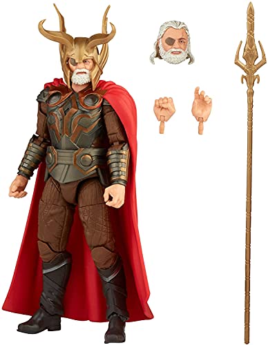 Hasbro Marvel Legends Series 15 cm große Odin Action-Figur, Charakter aus der Infinity Saga, mit Premium-Design und 4…