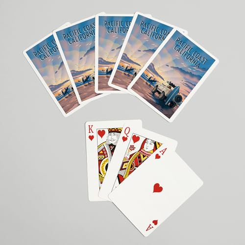 Baraja de Poker Lantern Press Surfers en Playa 52 Cartas miniatura 7
