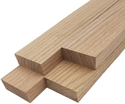 Barrington Hardwoods Red Oak Lumber Board - 3/4 in x 2 in (4 Pcs) (3/4" x 2" x 48")