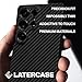 Latercase for Samsung Galaxy S26 Ultra | Ultra-Thin 0.6mm Aramid Fiber Phone Case | Lightweight 14g Slim Protective Cover | Precision Laser Cut | Matte Non-Slip Grip | Gray Black