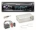 Produktbild Pioneer MVH-S510BT Autoradio AUX Bluetooth MP3 USB 1-DIN FLAC Spotify Equalizer Einbauset für BMW 3er E36 Z3
