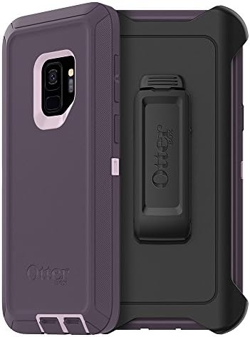 OtterBox DEFENDER SERIES Case for Samsung Galaxy S9 - Retail Packaging - PURPLE NEBULA (WINSOME ORCHID/NIGHT PURPLE)